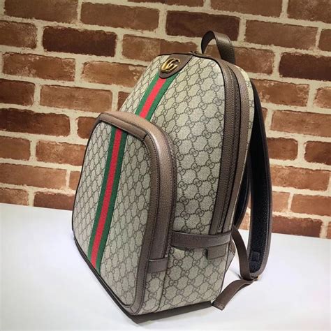 gucci supreme rose backpack|authentic gucci backpack.